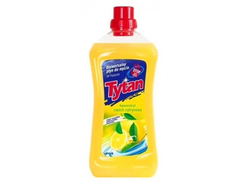 Рідина універсальна для миття концентрат Tytan 1 л (лимон) (97-719) Рідина універсальна для миття концентрат Tytan 1 л (лимон) (97-719)